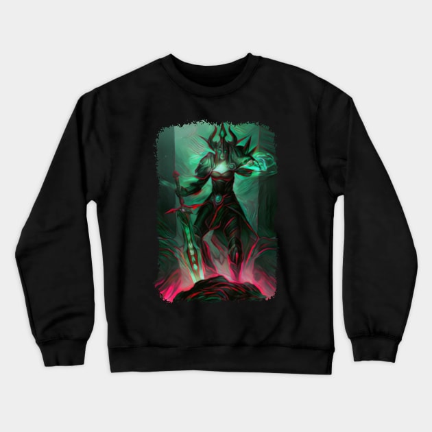 The Death Knight Crewneck Sweatshirt by LairofGods